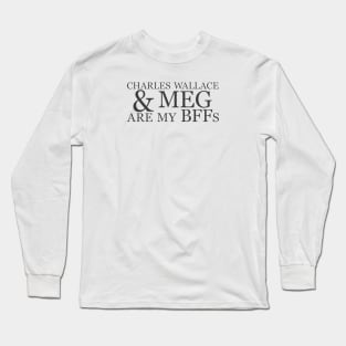 Book BFFs - Charles Wallace/Meg Long Sleeve T-Shirt